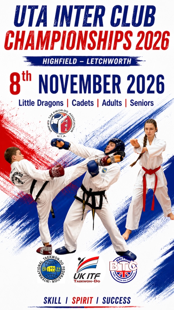 UTA Inter Club Championships – 8th Nov 2026